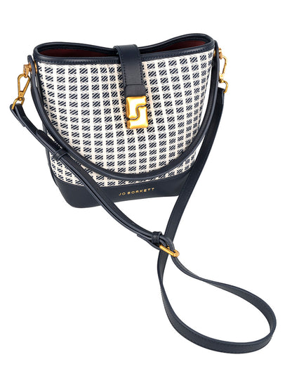 Jo Borkett Jacquard Bucket Bag