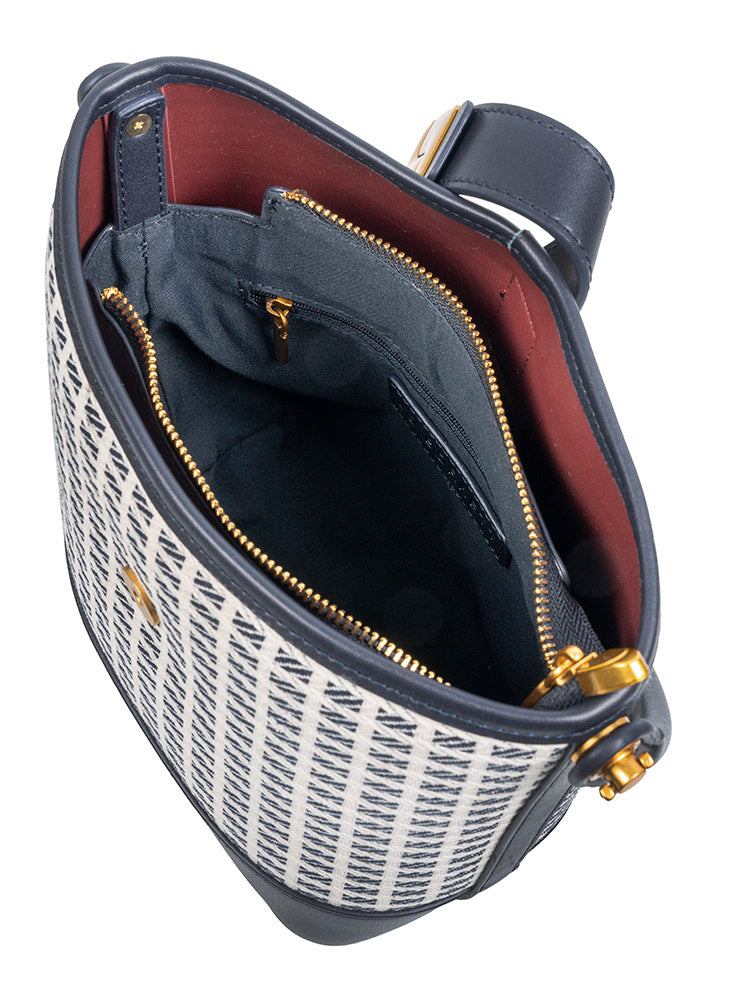 Jo Borkett Jacquard Bucket Bag