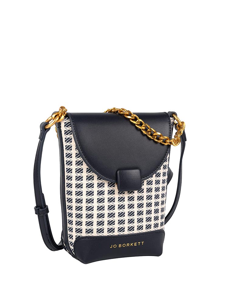 Jo Borkett Jacquard Small Crossbody Sling