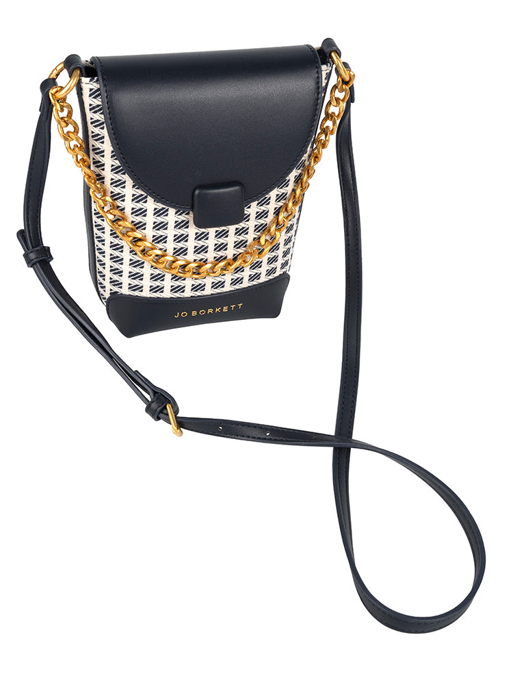 Jo Borkett Jacquard Small Crossbody Sling
