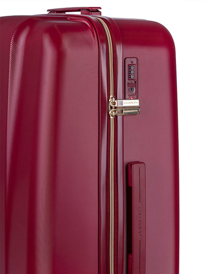 Jo Borkett Nouveau Large 4-Wheel Trolley Case