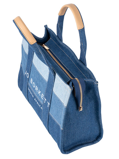 Jo Borkett Denim Large Shopper