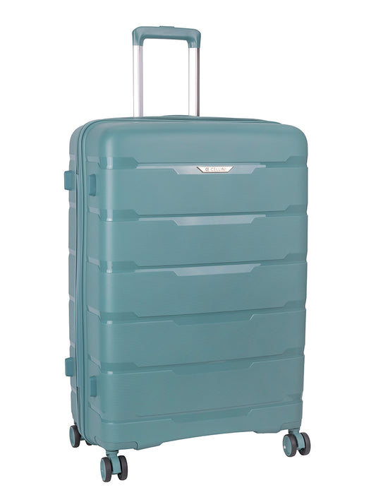 Cellini Rapido Large 4 Wheel Trolley - Blue
