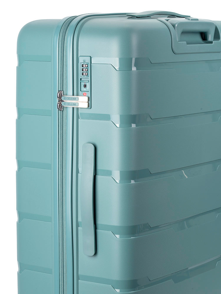 Cellini Rapido Large 4 Wheel Trolley - Blue