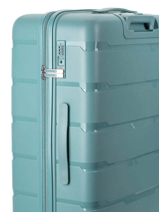 Cellini Rapido Large 4 Wheel Trolley - Blue