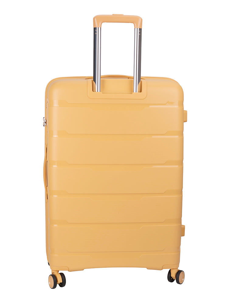 Cellini Rapido Large 4 Wheel Trolley - Yellow