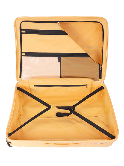 Cellini Rapido Large 4 Wheel Trolley - Yellow