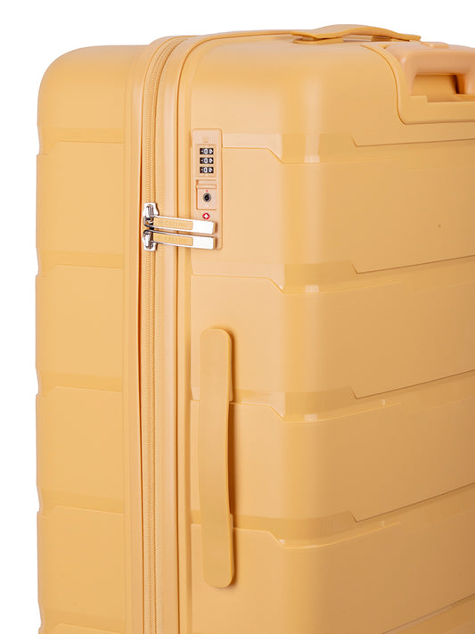 Cellini Rapido Large 4 Wheel Trolley - Yellow