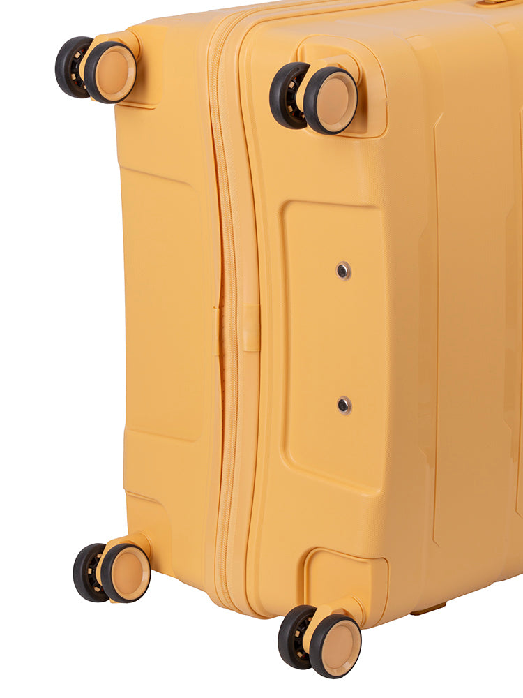 Cellini Rapido Large 4 Wheel Trolley - Yellow
