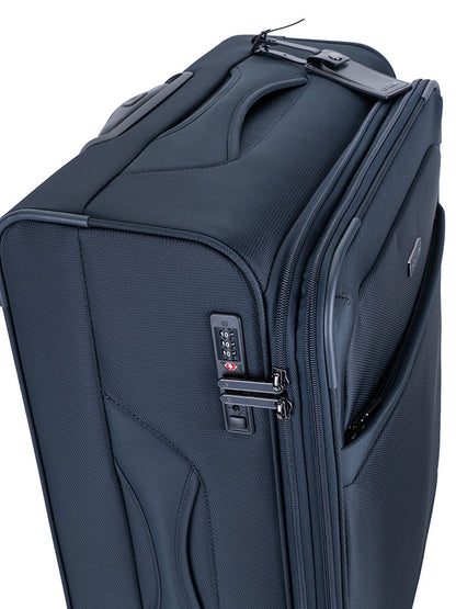 Cellini Microlite S Widebody Maxipack Medium 4 Wheel Trolley Case - Ink Blue