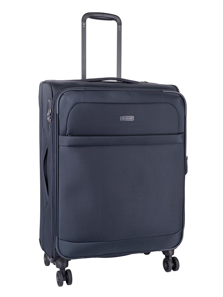 Cellini Microlite S Widebody Maxipack Medium 4 Wheel Trolley Case - Ink Blue