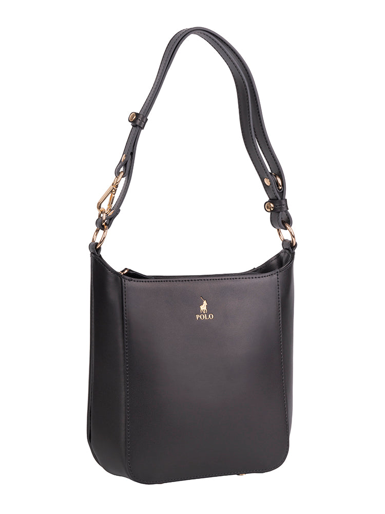 Polo Box Calf Sling - Black