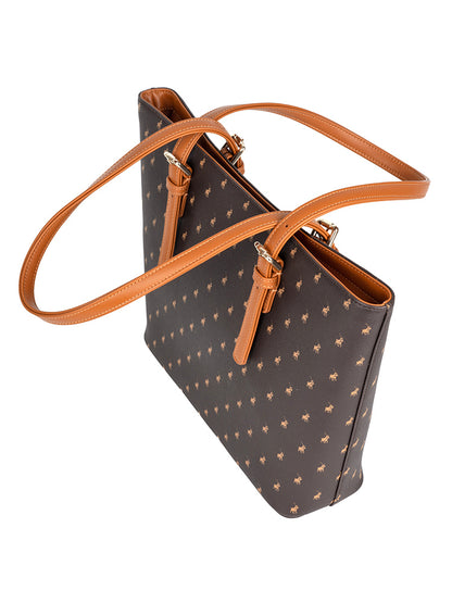 Polo Iconic Medium Tote - Brown