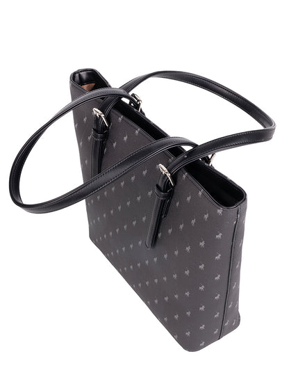 Polo Iconic Medium Tote - Black