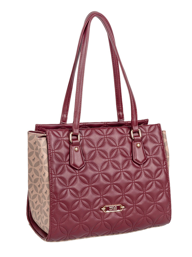 Polo Madison Tote - Garnet
