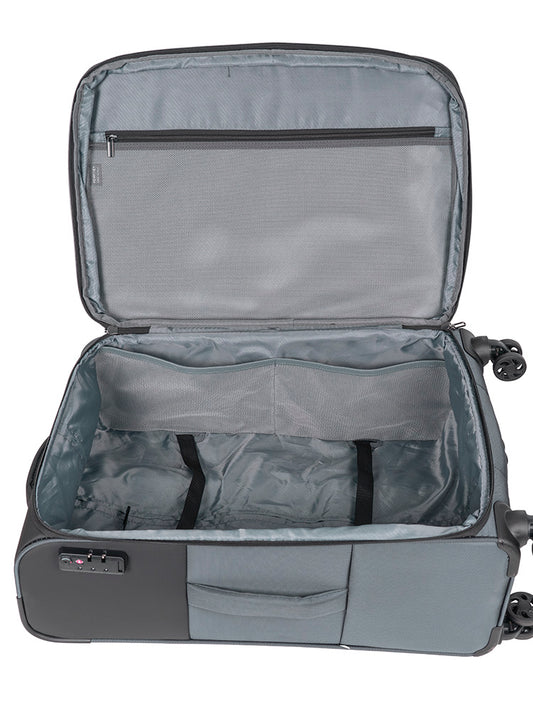 Voyager On The Go Medium 4 Wheel Trolley Case - Sage