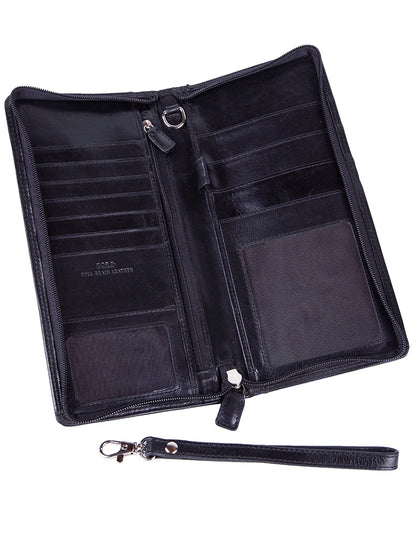 Polo Kenya Single Zip Travel Wallet