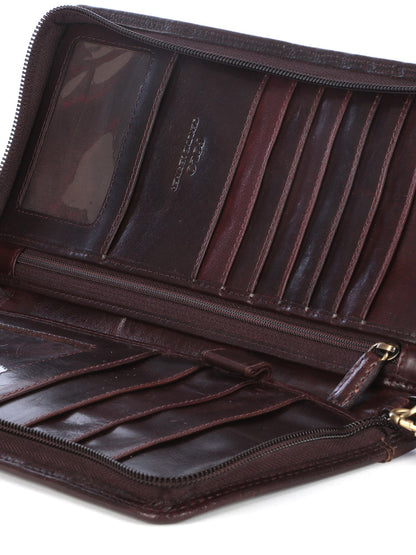 Polo Kenya Single Zip Travel Wallet