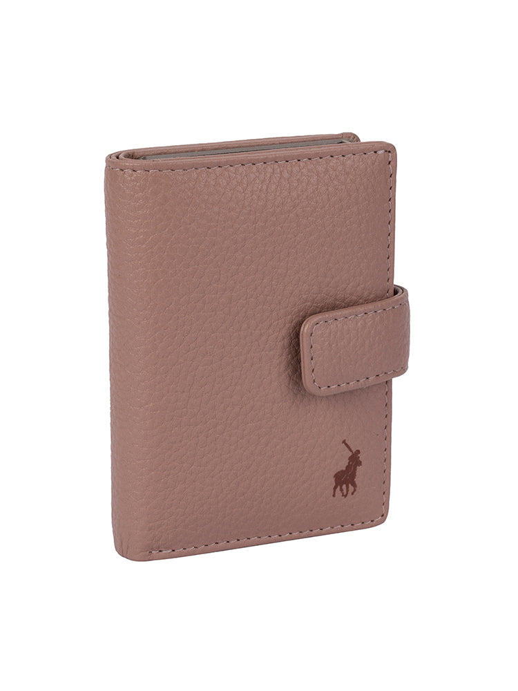 Polo Pop-Up Leather Tab Wallet