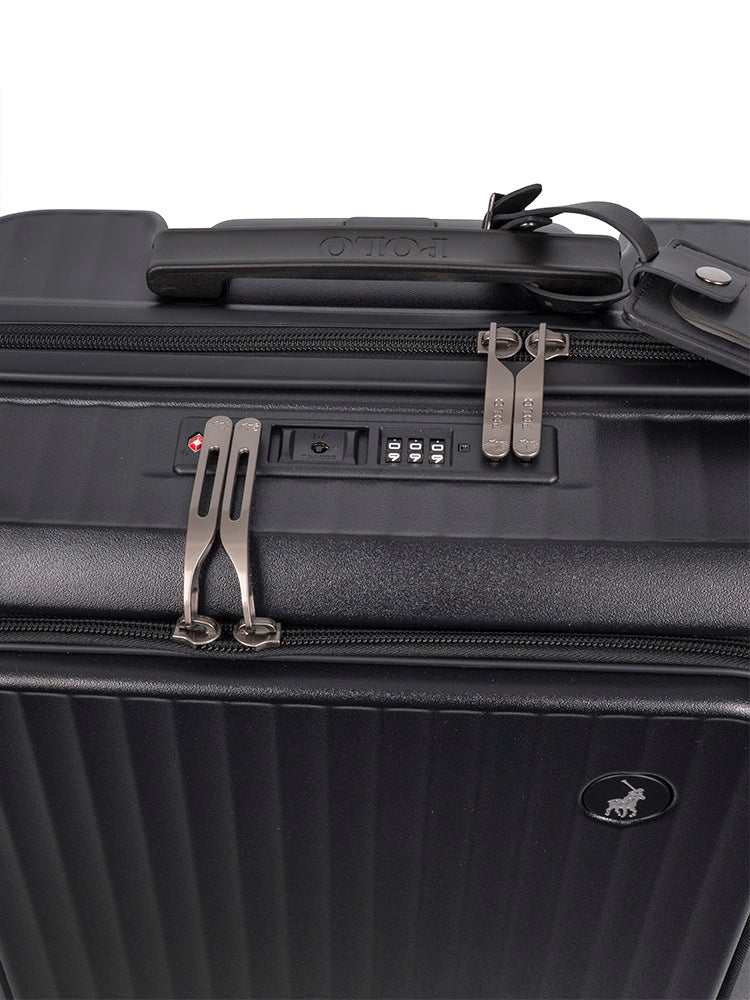 Polo Small 4 Wheel Carry On Trolley Trunk