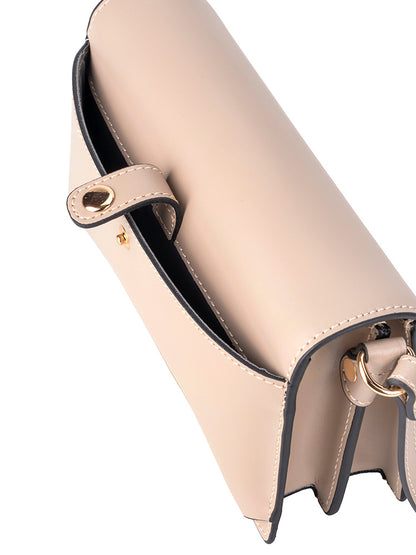 Polo Box Calf Concertina Sling - Beige