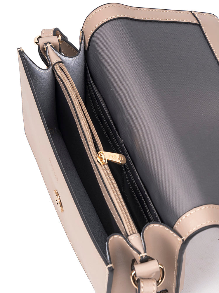 Polo Box Calf Concertina Sling Bag