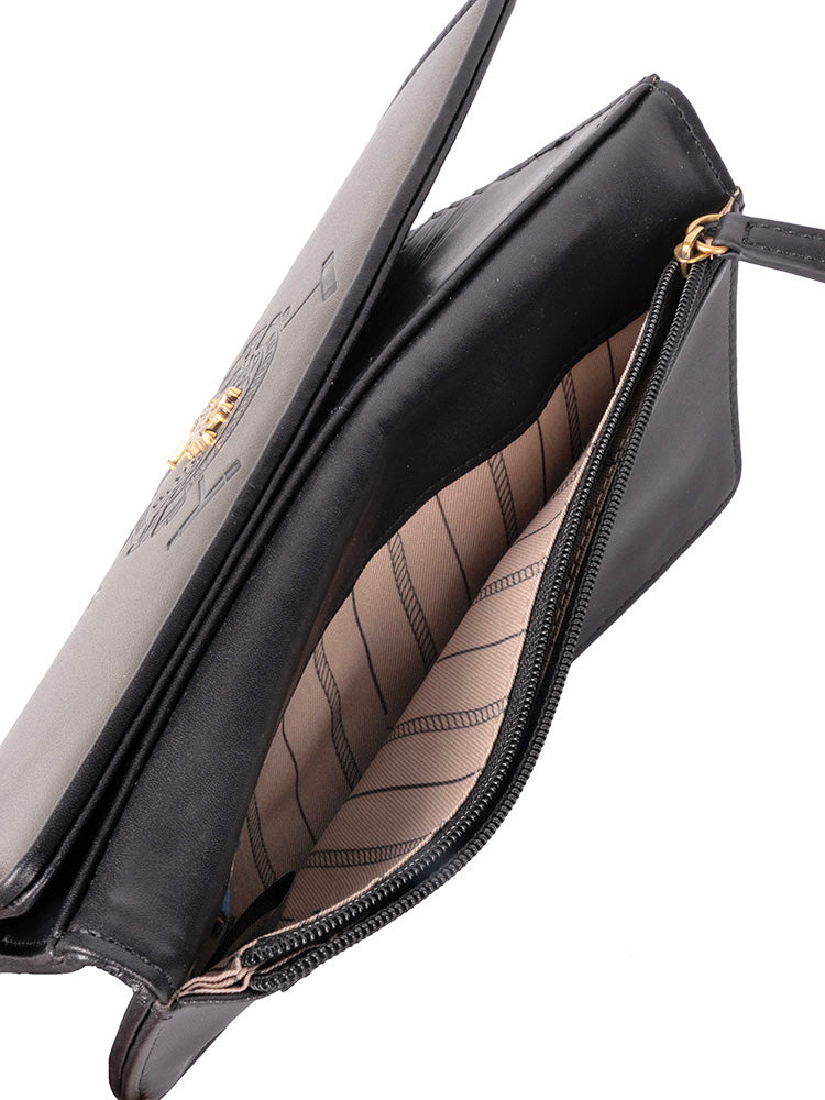 Polo Ascot Slim Trifold Purse - Beluga