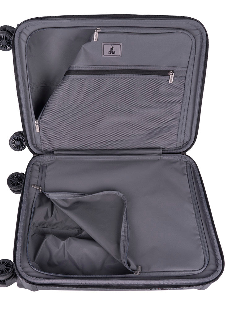 Polo Double Pack 4 Wheel Carry On Trolley