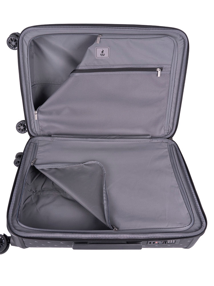Polo Double Pack Medium 4 Wheel Trolley Case