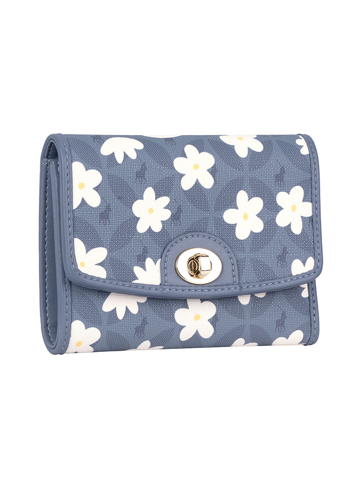 Polo Meadow Compact Trifold Purse