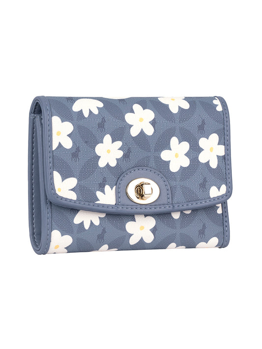 Polo Meadow Compact Trifold Purse