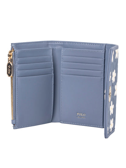 Polo Meadow Compact Trifold Purse