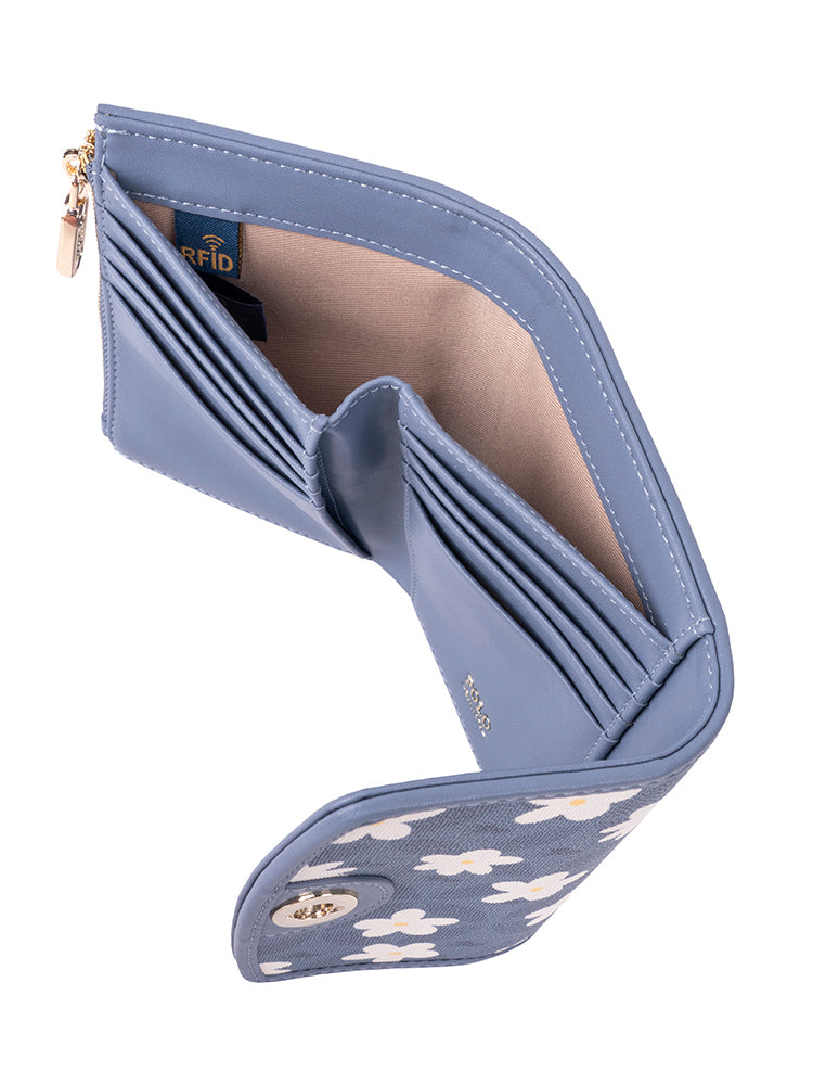 Polo Meadow Compact Trifold Purse