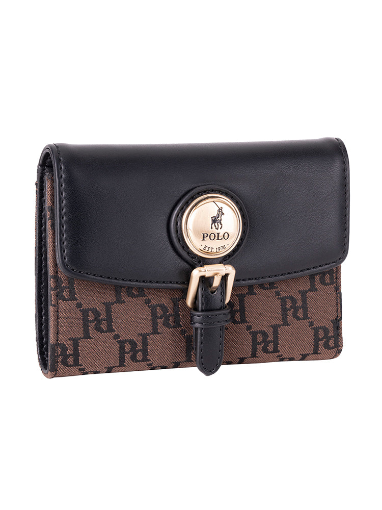 Polo Premier Compact Trifold Clutch