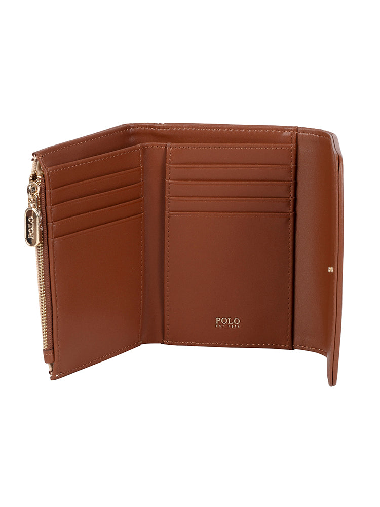 Polo Sahara Compact Trifold Purse
