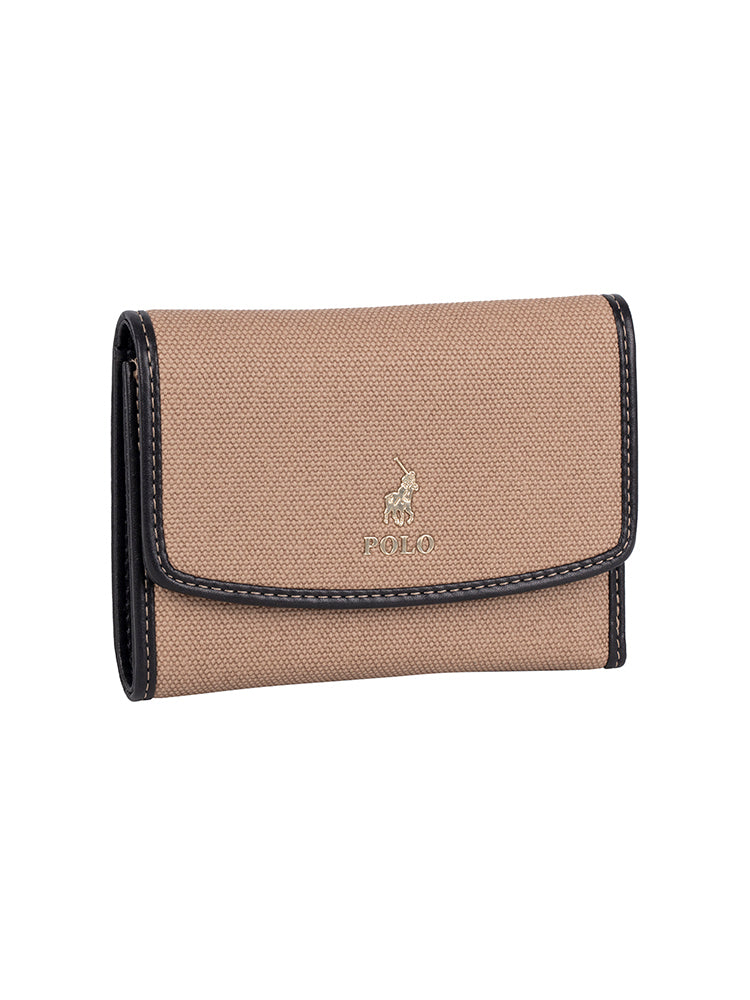 Polo Sahara Compact Trifold Purse