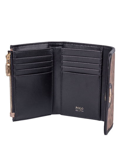 Polo Havana Compact Trifold Purse