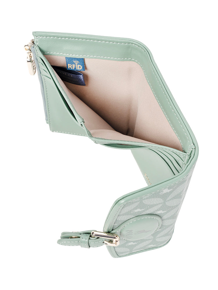 Polo Porter Compact Trifold Purse