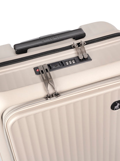 Polo Small 4 Wheel Carry On Trolley Trunk