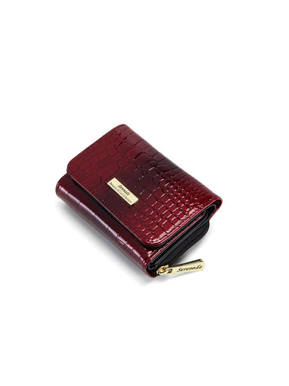 Serenade Cherry Croc Small Purse