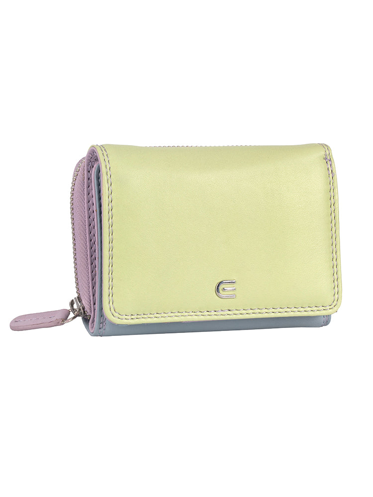 Cellini Diva Lotus Small Trifold Purse