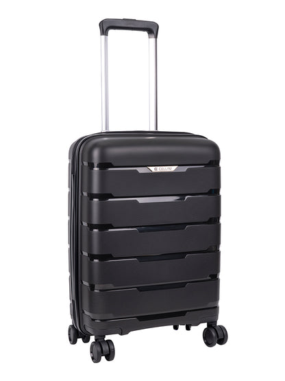 Cellini Rapido 4 Wheel Carry On Trolley - Black