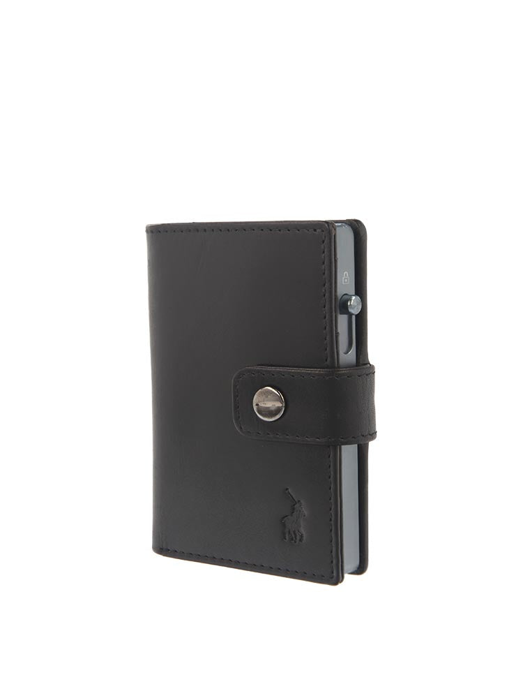 Polo Pop-Up Leather Tab Wallet