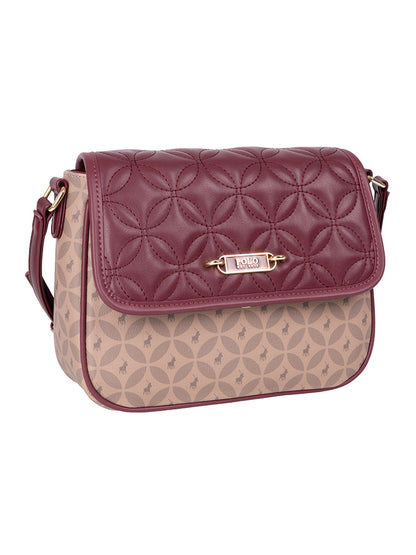 Polo Madison Flapover Sling - Garnet