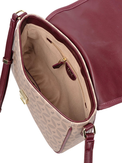 Polo Madison Flapover Sling - Garnet