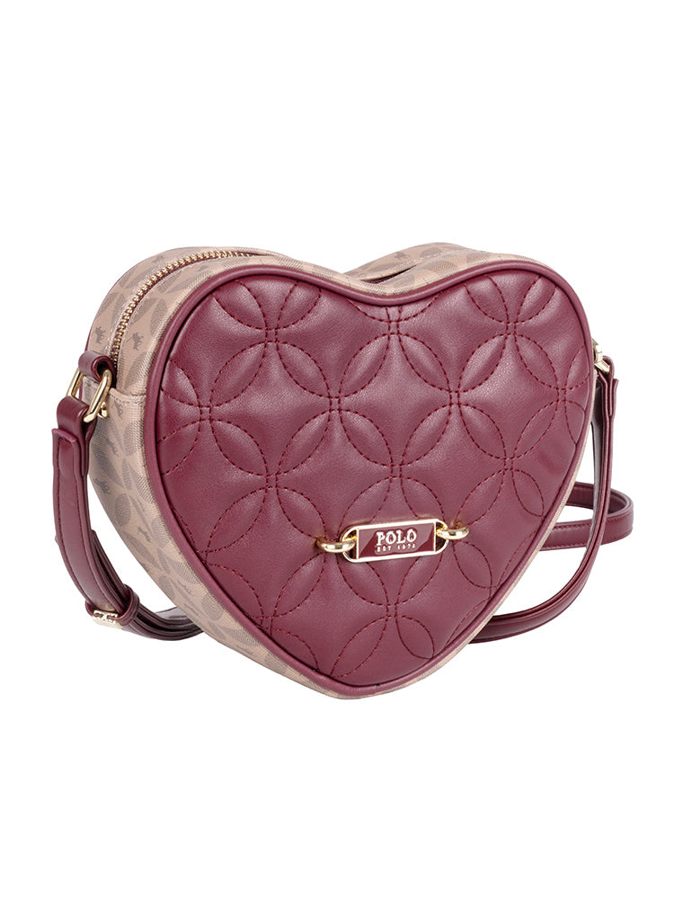 Polo Madison Heart Sling - Garnet