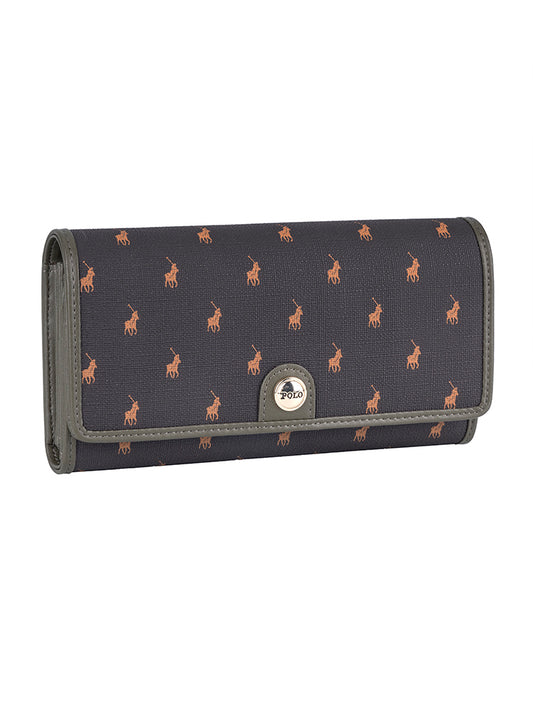 Polo Monticello Trifold Purse - Alpine