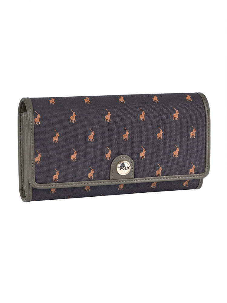 Polo Monticello Trifold Purse - Alpine