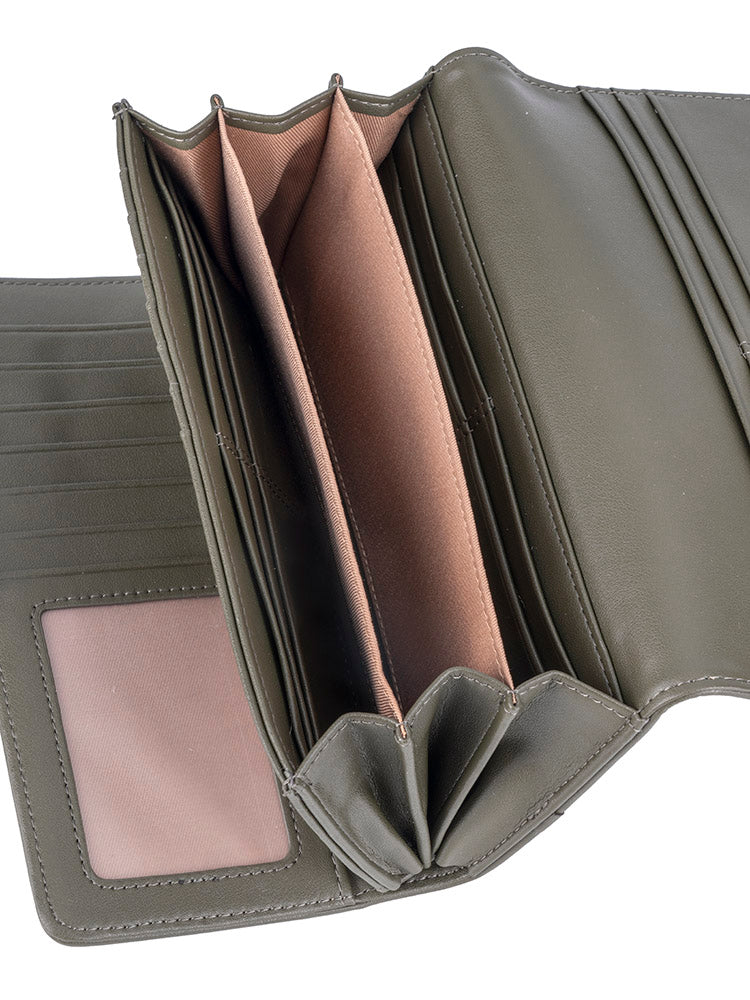 Polo Monticello Trifold Purse - Alpine