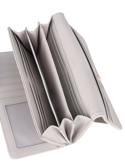 Polo Monticello Trifold Purse - Grey